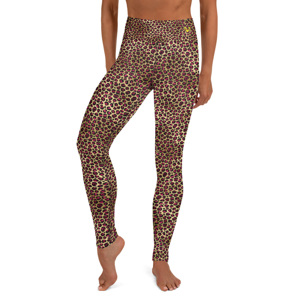 Moscato Leopard Yoga Leggings