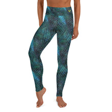 Load image into Gallery viewer, Oceanic Dragon Yoga Leggings
