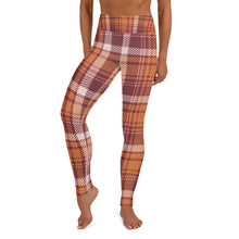 Load image into Gallery viewer, Autumn Plaid Yoga Leggings
