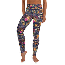 Load image into Gallery viewer, Floral Moon Yoga Leggings
