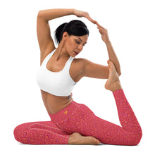 Load image into Gallery viewer, Valentine Heart Yoga Leggings
