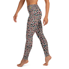 Load image into Gallery viewer, Cream Leopard Yoga Leggings
