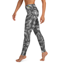 Load image into Gallery viewer, Gray Tie Dye Yoga Leggings
