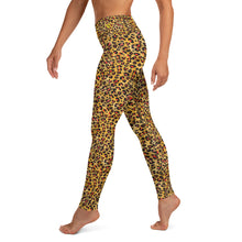 Load image into Gallery viewer, Chardonnay Leopard Yoga Leggings
