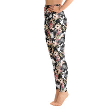 Load image into Gallery viewer, Dark Floral Yoga Leggings
