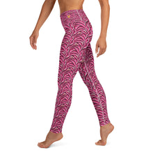 Load image into Gallery viewer, Pink Petal Yoga Leggings
