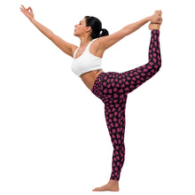 Load image into Gallery viewer, Heart Love Yoga Leggings
