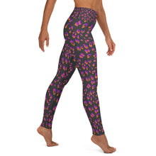 Load image into Gallery viewer, Midnight Leopard Yoga Leggings
