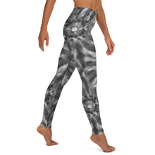 Load image into Gallery viewer, Gray Tie Dye Yoga Leggings
