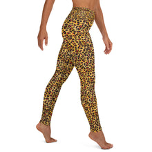 Load image into Gallery viewer, Chardonnay Leopard Yoga Leggings
