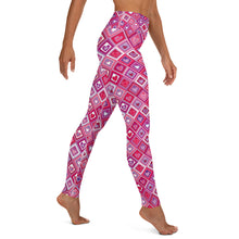 Load image into Gallery viewer, Pink Hearts Yoga Leggings
