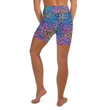 Load image into Gallery viewer, Neon Jaguar Yoga Shorts
