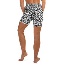 Load image into Gallery viewer, Snow Leopard Yoga Shorts
