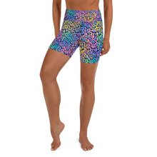 Load image into Gallery viewer, Neon Jaguar Yoga Shorts
