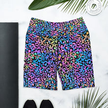 Load image into Gallery viewer, Neon Leopard Yoga Shorts
