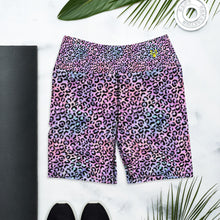 Load image into Gallery viewer, Unicorn Leopard Yoga Shorts
