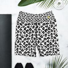 Load image into Gallery viewer, Snow Leopard Yoga Shorts
