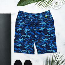 Load image into Gallery viewer, Ocean Camo Yoga Shorts
