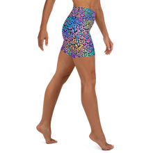 Load image into Gallery viewer, Neon Jaguar Yoga Shorts
