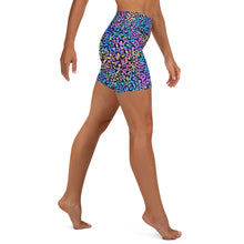 Load image into Gallery viewer, Neon Leopard Yoga Shorts
