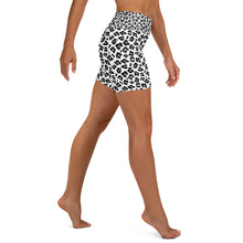 Load image into Gallery viewer, Snow Leopard Yoga Shorts
